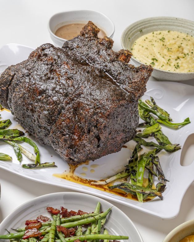 Espresso Crusted Prime Rib (No Sides)