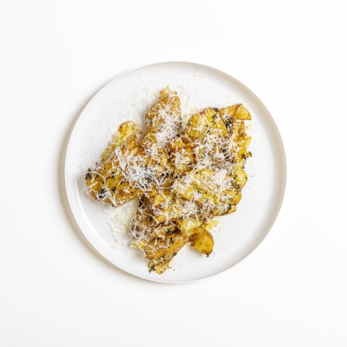 Truffle Parmesan Smashed Fingerlings - Price varies with selection